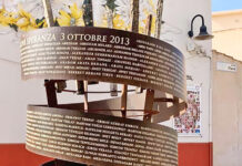 Lampedusa: verso la Giornata della Memoria e dell’Accoglienza in memoria delle vittime del 3 ottobre 2013