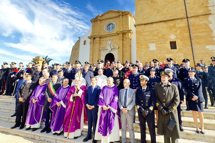 Foto di gruppo messa interforze natale 2024#cape73