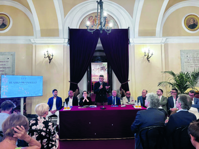 La presentazione della nuova stagione teatrale al Pirandello di Agrigento