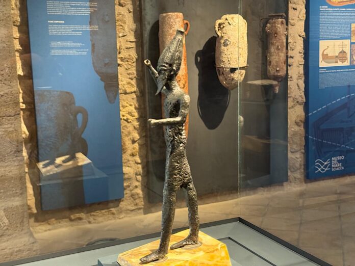 Sciacca, prorogata l’esposizione del Melqart fino ad agosto statuetta bronzea sciacca