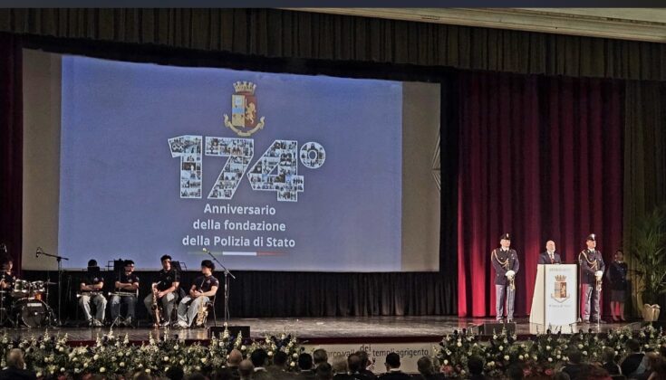 festa della polizia agrigento