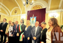 Il sindaco Michele Sodano presenta la squadra di governo