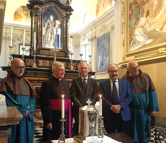 Rosario Livatino: la reliquia varca i confini nazionali e fa tappa a Lugano
