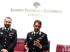 Carabinieri: Il Colonello Federico Palmieri e il Capitano Francesco Lorenzi si presentano