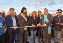 Inaugurato il percorso museale del Porto di Akragas taglio del nastro percorso museale porto akragas